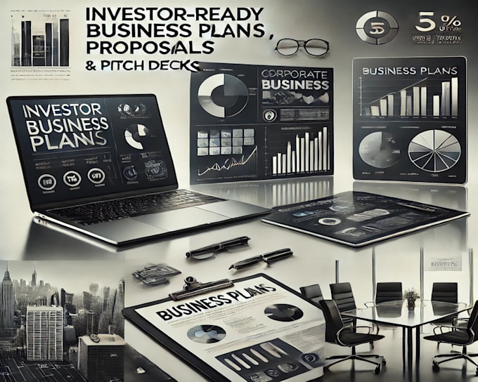 Gig Preview - Prepare investor funding proposal corporate startup business plan pitch deck