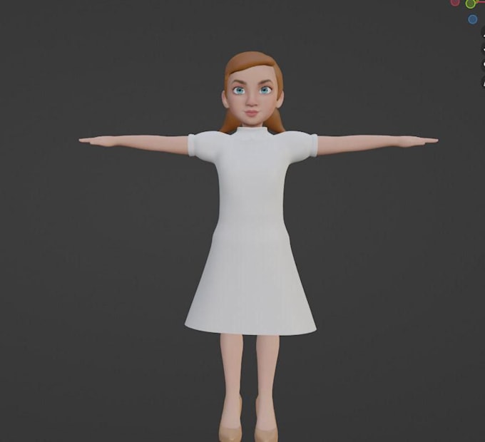 Gig Preview - Do realistic 3d character modeling 3d character design for game and animation