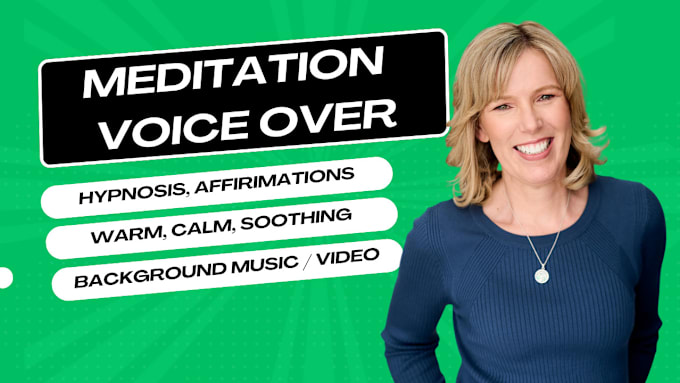 Gig Preview - Record meditation, affirmations or visualisation voice over