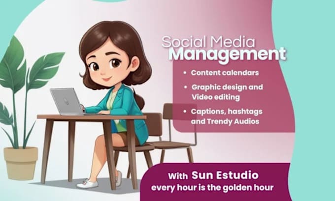 Gig Preview - Be your social media manager and content creator in spanish