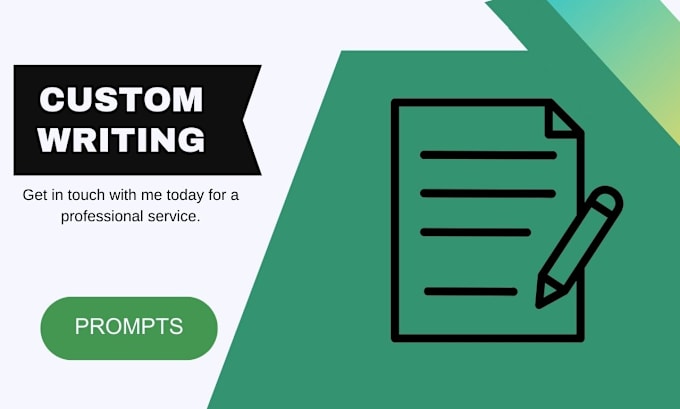 Gig Preview - Create you a topic based custom writing prompt