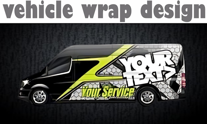 Gig Preview - Provide truck wrap design or van wrap design