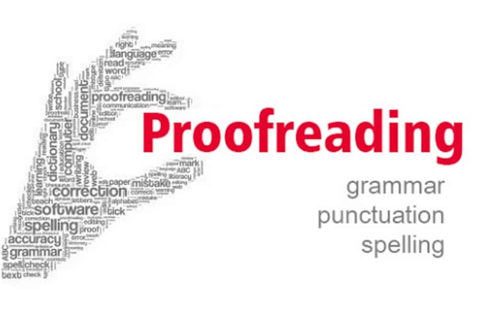 Gig Preview - Proofread and edit your 1000 words document in english