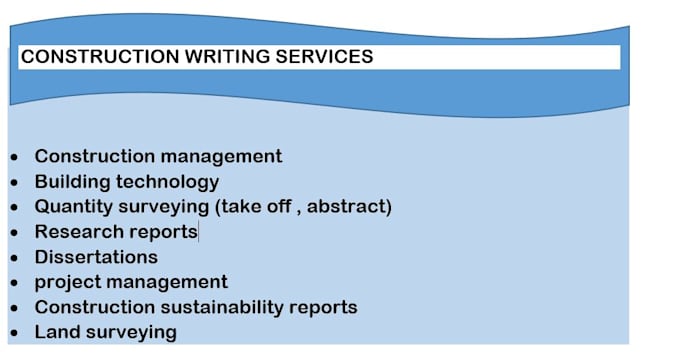 Gig Preview - Do great writing, research and reports