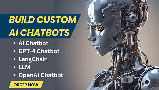 Gig Preview - Build ai chatbot using langchain, gpt 4, openai and llms with python