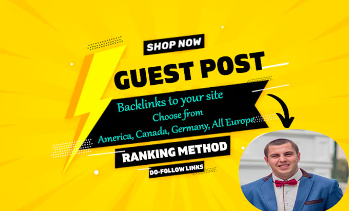 Gig Preview - Publish guest posts on high quality and  high traffic google top sites