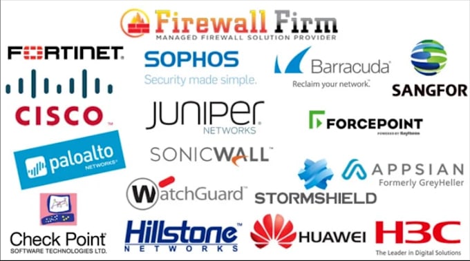 Gig Preview - Configure network firewall pfsense, fortigate, sophos and wifi routers, switches