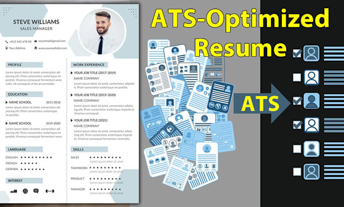 Gig Preview - Write resume, cover letter, professional resume writing, cv