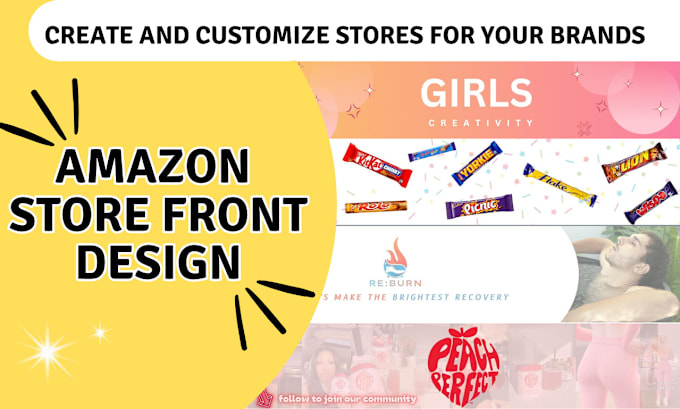 Gig Preview - Create an amazon storefront  amazon brand store