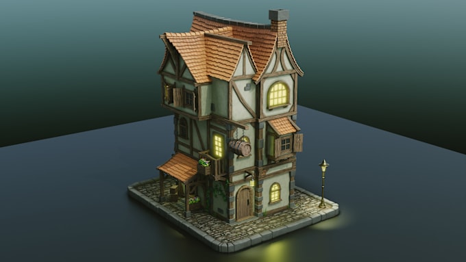 Bestseller - create low poly 3d models for your game,websites