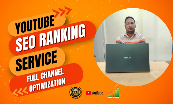 Gig Preview - Be your best youtube channel growth manager and video SEO expert