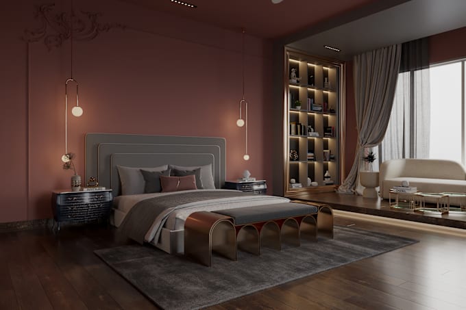 Gig Preview - Create photorealistic 3d renderings, interior design