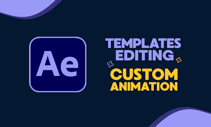 Gig Preview - Create a custom animation or edit any template in adobe after effects