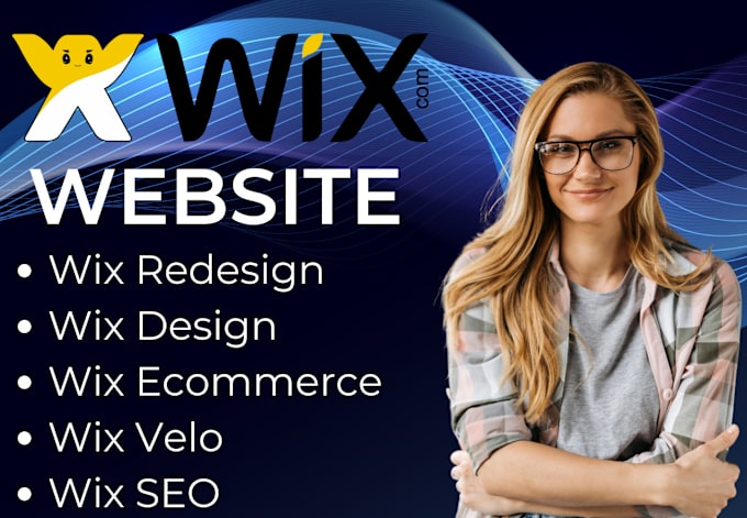 Gig Preview - Wix website design wix website redesign wix studio wix velo wix development wix