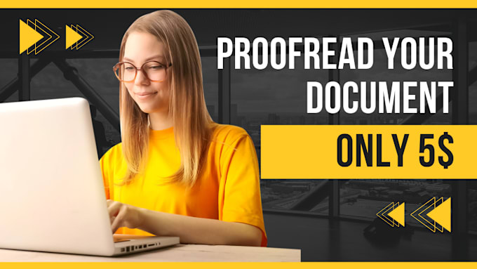 Gig Preview - Professionally proofread your document and book thoroughly and precisely