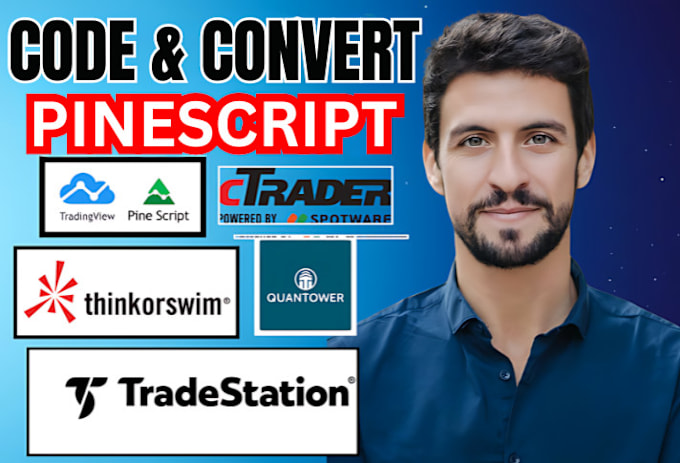 Gig Preview - Code and convert tradingview pinescript to ninjatrader, ctrader, quantower, mt4