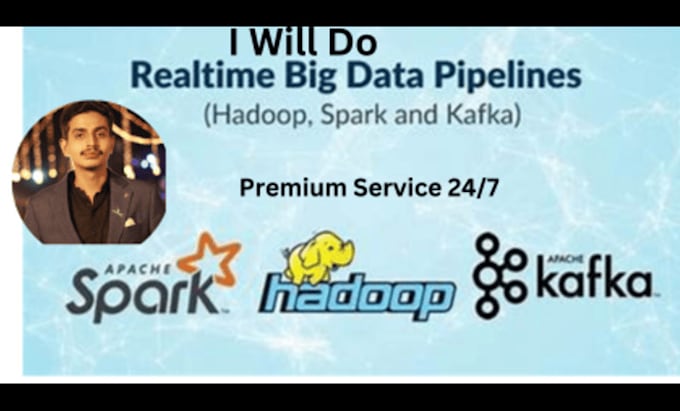 Gig Preview - Do big data analytics in pyspark, kafka, hadoop, mongodb