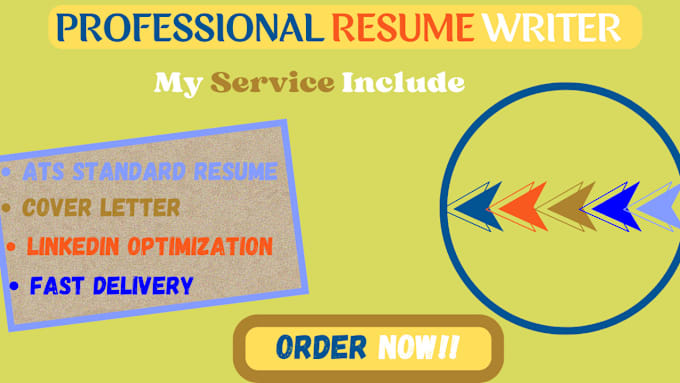 Gig Preview - Write professional truck driver resume, car resume, cover letter, linkedin opt