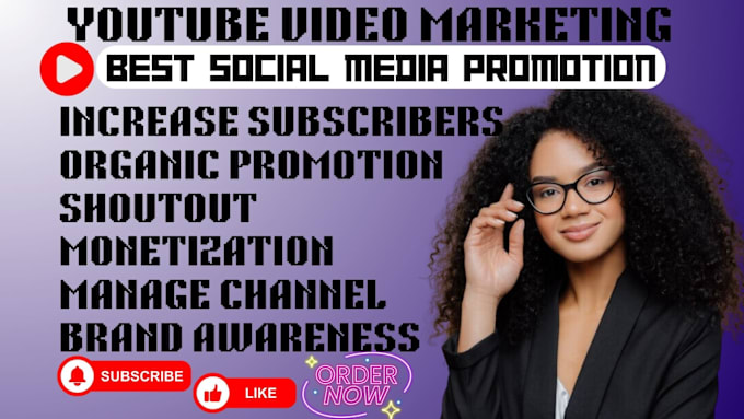 Bestseller - promote youtube video channel shoutout on million subscribers , monetization