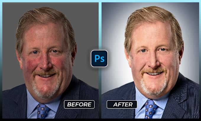 Gig Preview - Do photo touch up skin retouch portrait headshot retouching