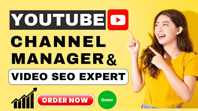 Gig Preview - Do optimize youtube video SEO expert for fast ranking