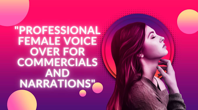 Gig Preview - Deliver a professional american female voice over