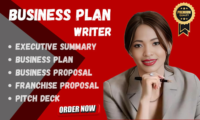 Gig Preview - Develop detailed business plan, business plan for startups, business plan writer