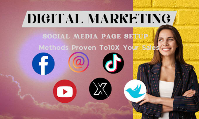 Gig Preview - Do digital marketing social media facebook ads