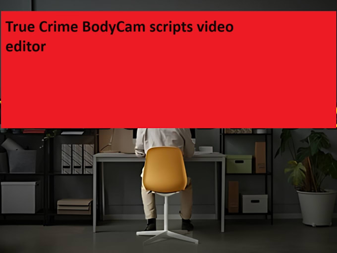 Gig Preview - Create a true crime bodycam script podcast short horror