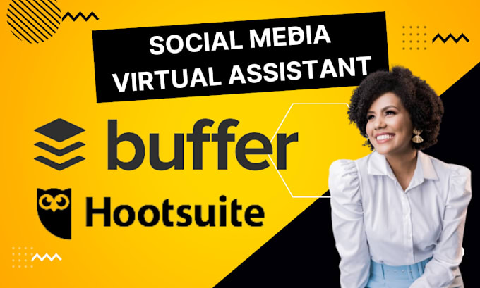 Gig Preview - Overall social media virtual assistant social media content manager data entry