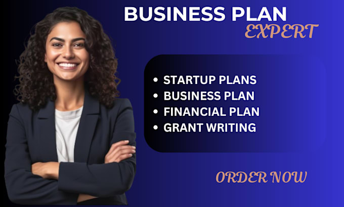 Gig Preview - Create an outstanding business plan for start up, grants