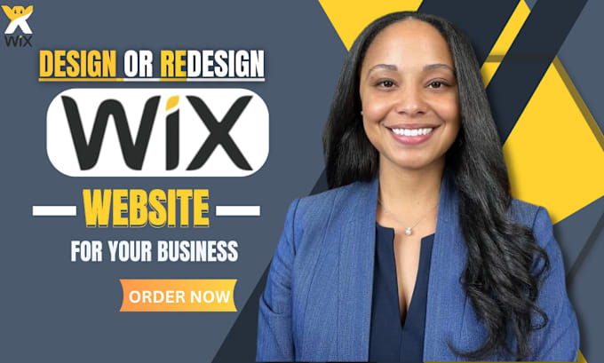 Gig Preview - Create wix website design, redesign wix website online store, wix website