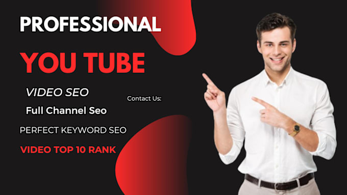 Bestseller - do best youtube video seo to improve your video organic rank