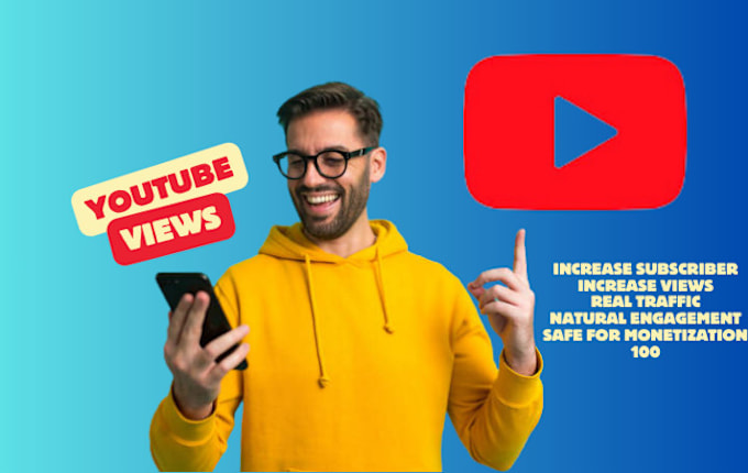 Gig Preview - Do best youtube usa uk video views and SEO optimization channel growth