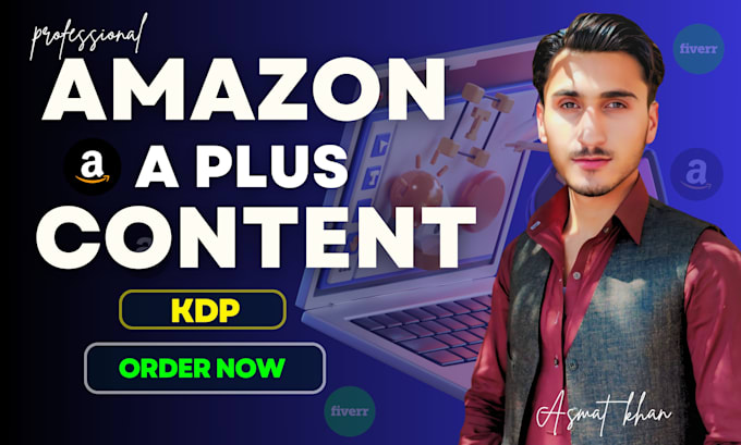 Gig Preview - Do amazon a plus content, a plus content for amazon kdp and amazon ebc