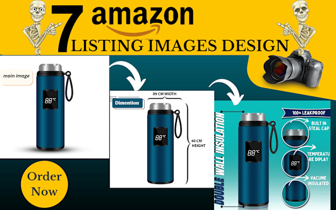 Gig Preview - Product image editing for amazon product photo editing amazon listing picture