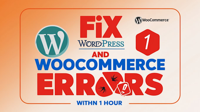 Gig Preview - Fix wordpress issues and woocommerce errors of checkout, cart, thank you page