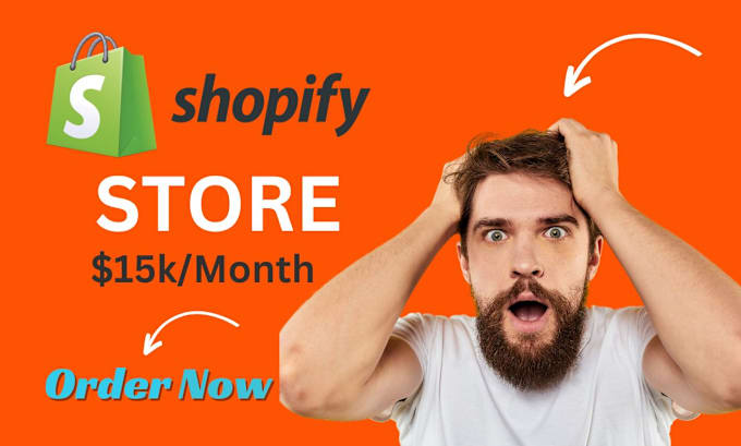 Gig Preview - Create a branded one product shopify dropshipping store, shopify website