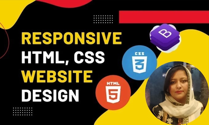 Bestseller - develop responsive websites using HTML, CSS, and javascript