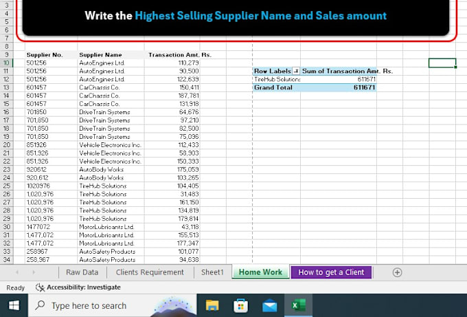 Bestseller - l do analysis of data in excel