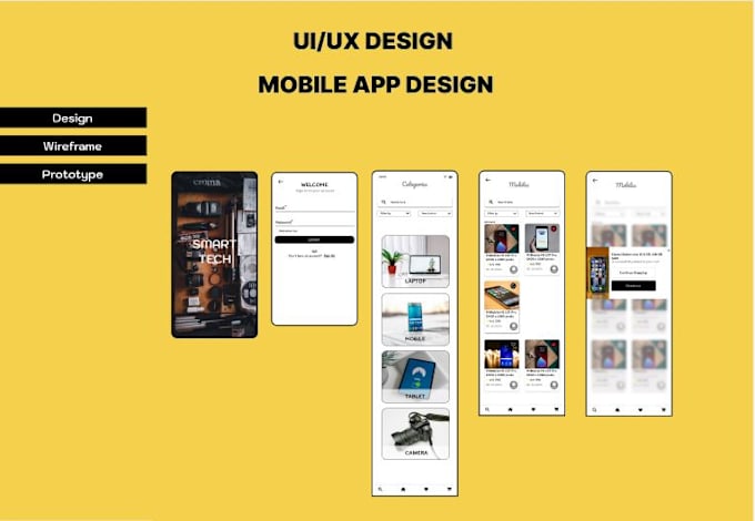 Gig Preview - Do figma UI UX design for your mobile app