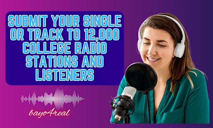 Bestseller - submit your single or track to 12000 college radio stations and listeners