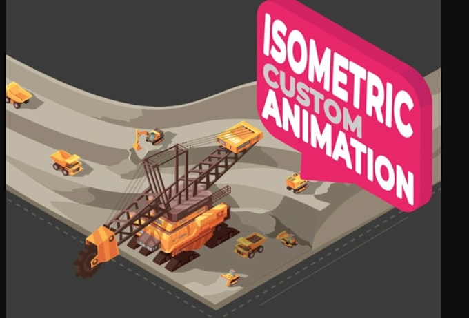 Gig Preview - Do custom 3d isometric video animation