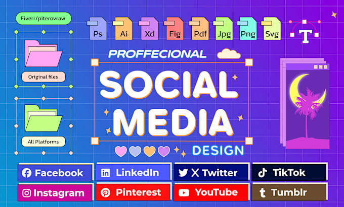 Gig Preview - Create stunning social media posts designs and social media ad designs