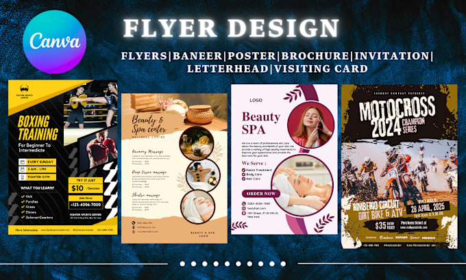 Gig Preview - Design anything for social media posts, flyer, brochure using canva or photoshop