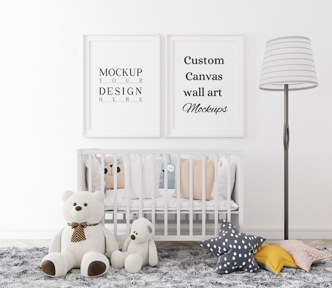 Bestseller - stunning custom canvas wall art mockups design