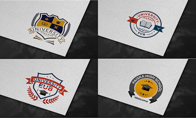 Gig Preview - Crafting a logo for school education university