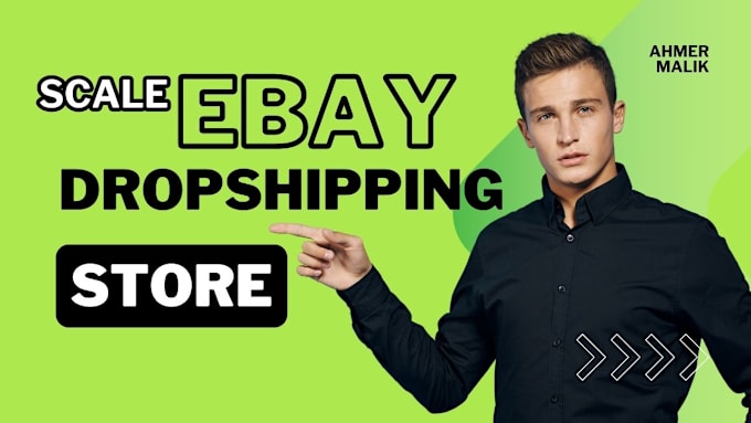 Gig Preview - Do amazon to ebay dropshipping, top listing