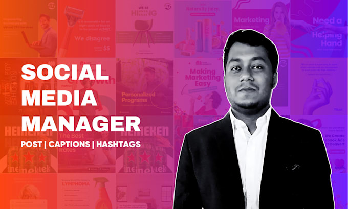 Gig Preview - Be your monthly social media manager and content creator