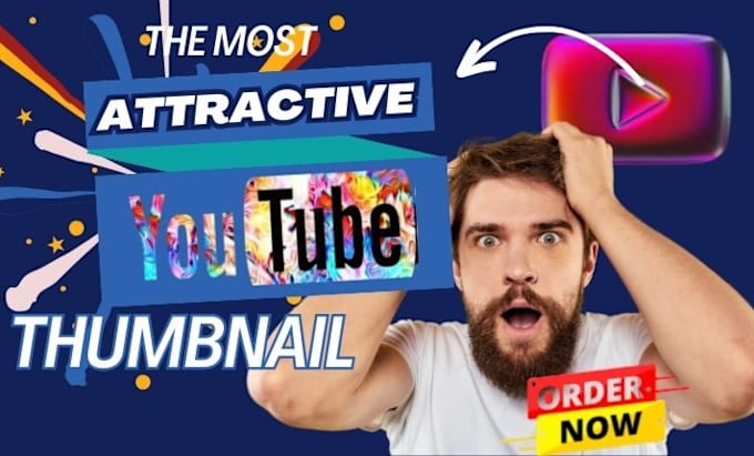 Gig Preview - Design best eye catching youtube thumbnail for your channel videos